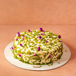 Pistachio Rose Cake
