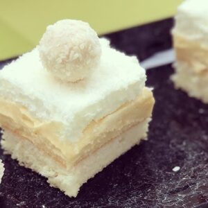 Coconut Cake Slice