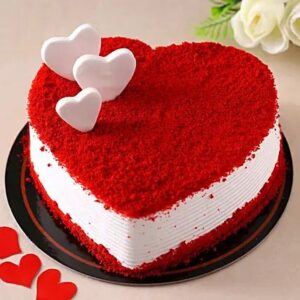 Red Velvet Cake | Heart Shape