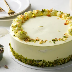 Pistachio Sponge Cake