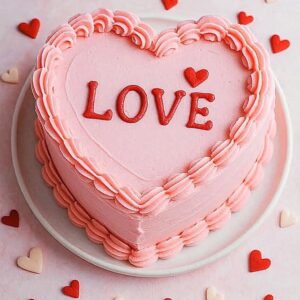 Valentine Cake | Heart Cake