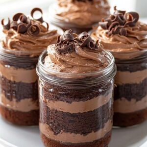 Chocolate Cake Jar