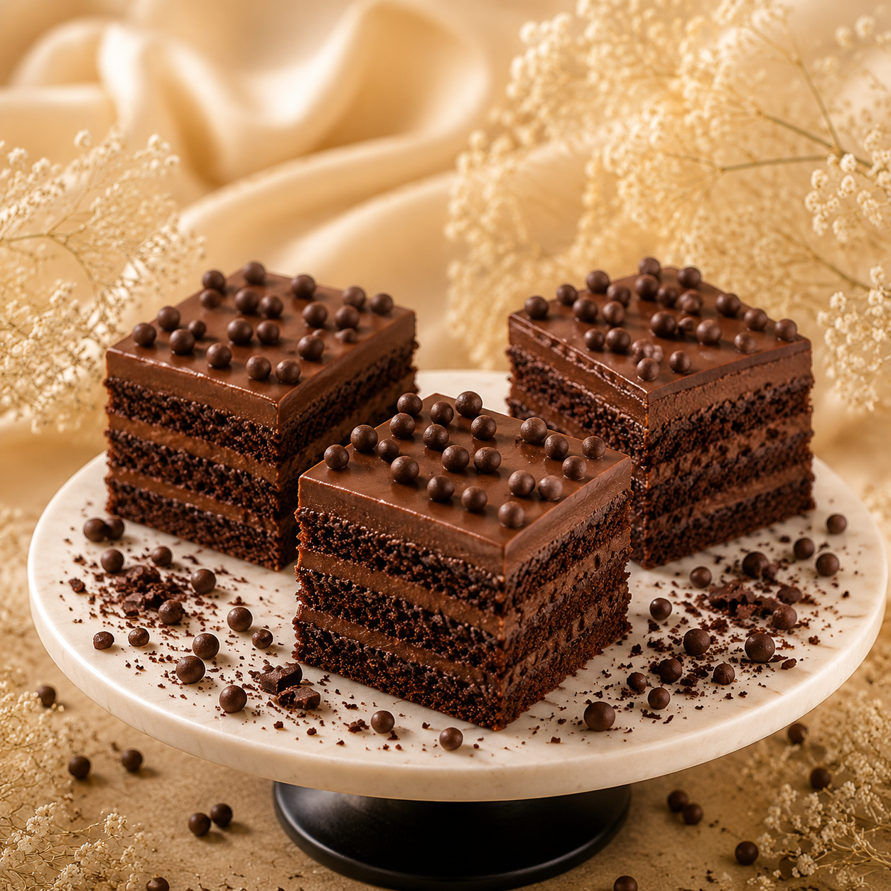 Chocolate Cake Slice
